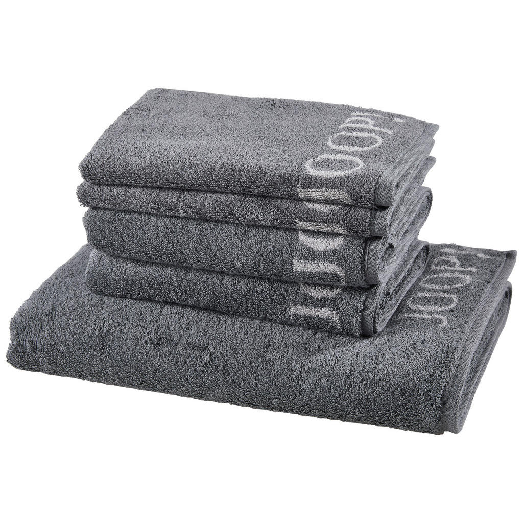 Joop! SADA RUČNÍKŮ A OSUŠEK, antracitová, šedá