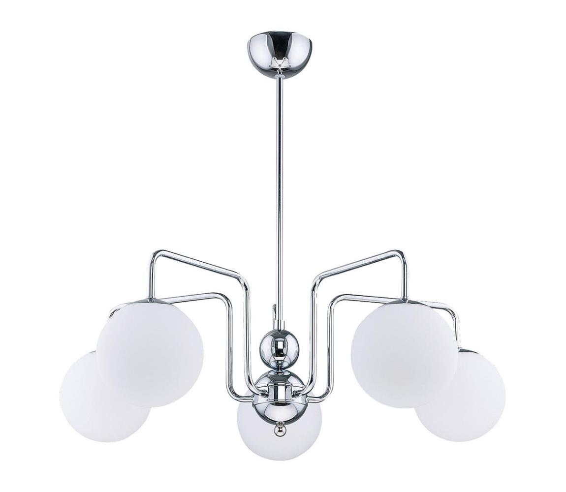 Jupiter 1701 - Lustr na tyči GOJA 5xE14/40W/230V 1701