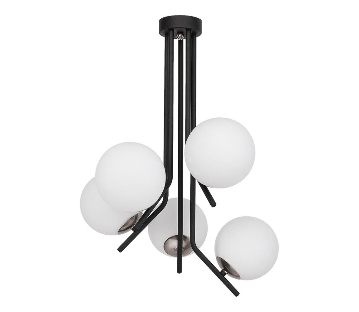 Jupiter 1737 - Lustr na tyči TIM 5xE14/40W/230V chrom 1737