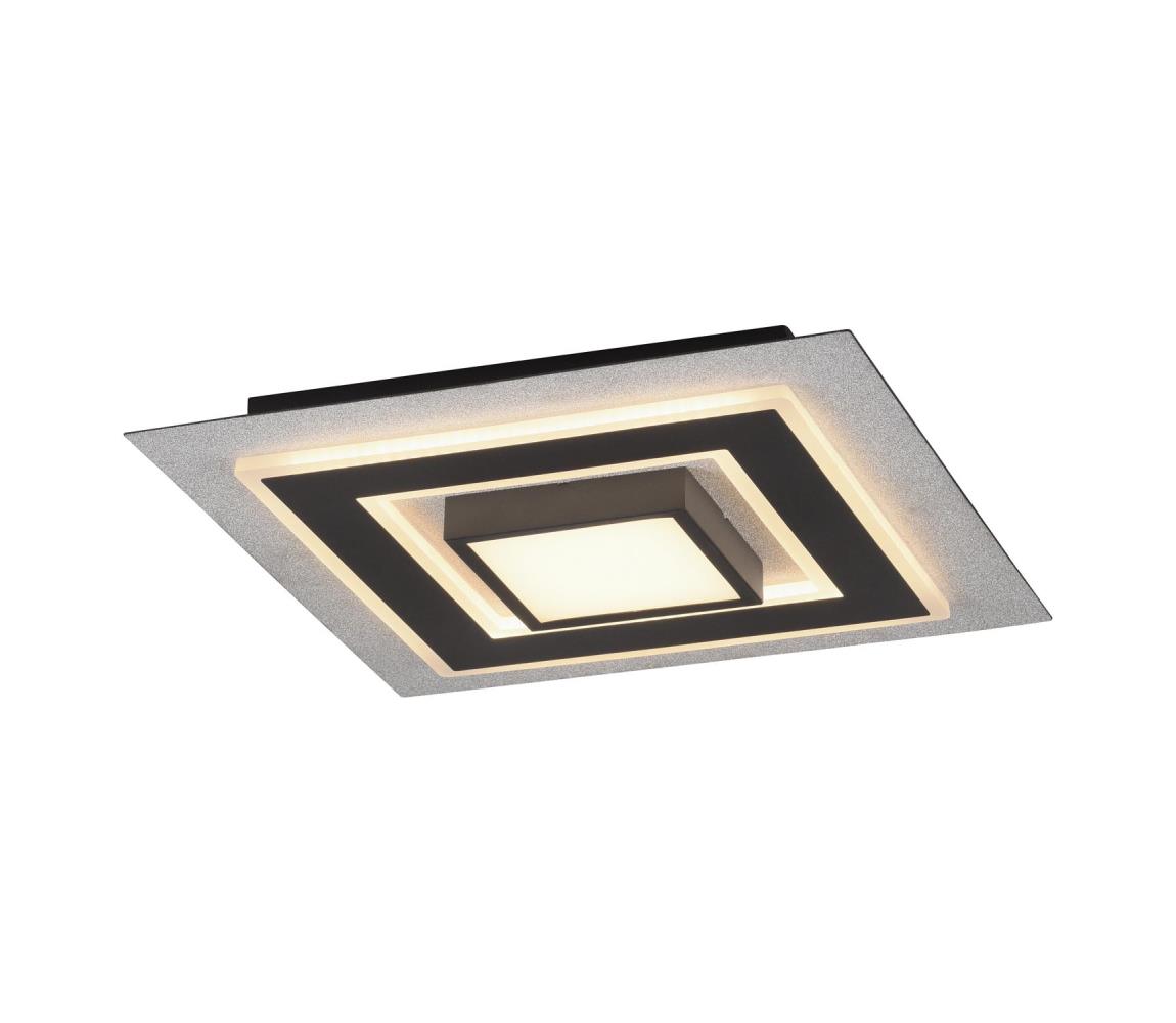 JUST LIGHT. 14439-21 - LED Stropní svítidlo CICHIO LED/18,5W/230V + LED/9W černá 14439-21