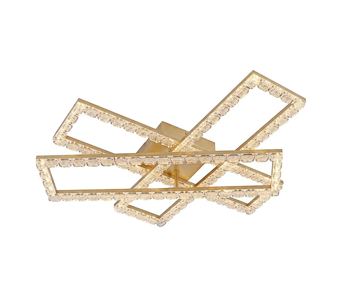JUST LIGHT. 14733-60 - LED Stropní svítidlo GLITRA LED/35W/230V zlatá 14733-60