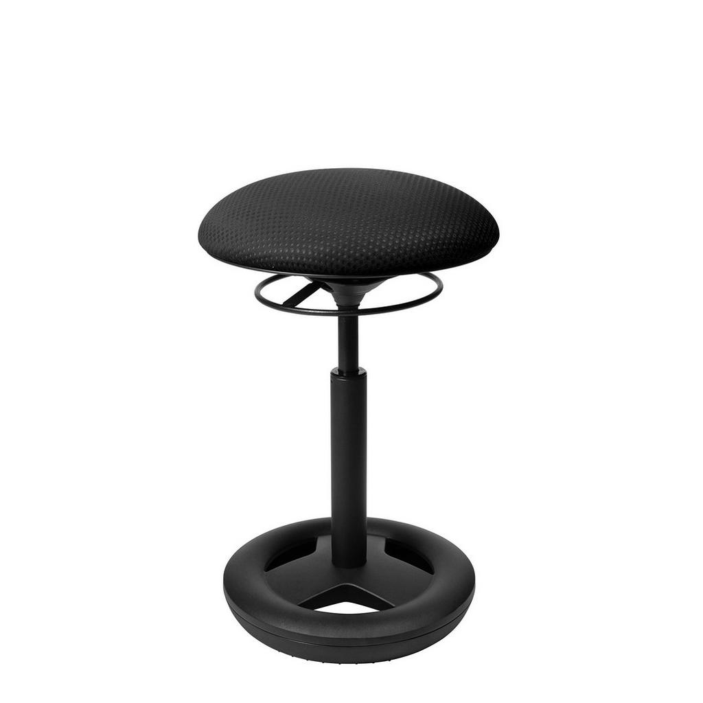 KANCELÁŘSKÁ STOLIČKA tkaná látka černá