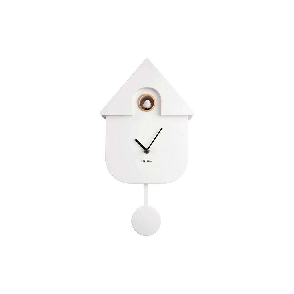 Karlsson NÁSTĚNNÉ HODINY bílá 21,5/41/8,5 cm