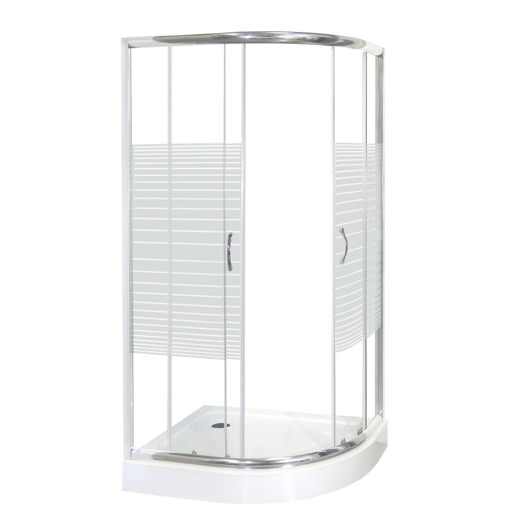 KERRA Sprchový kout s vaničkou Madera 100x80 Levá 5907548117809