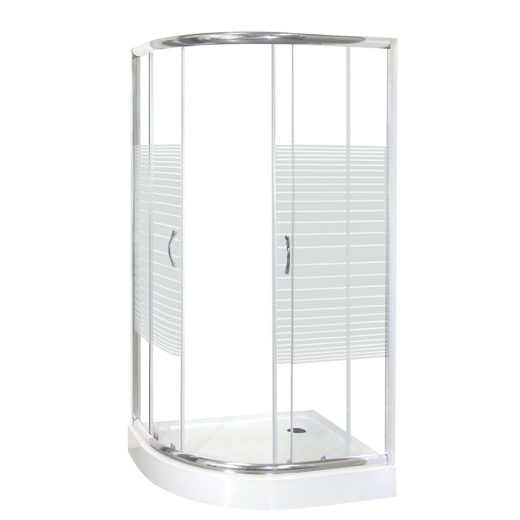 KERRA Sprchový kout s vaničkou Madera 100x80 Pravá 5907548117816