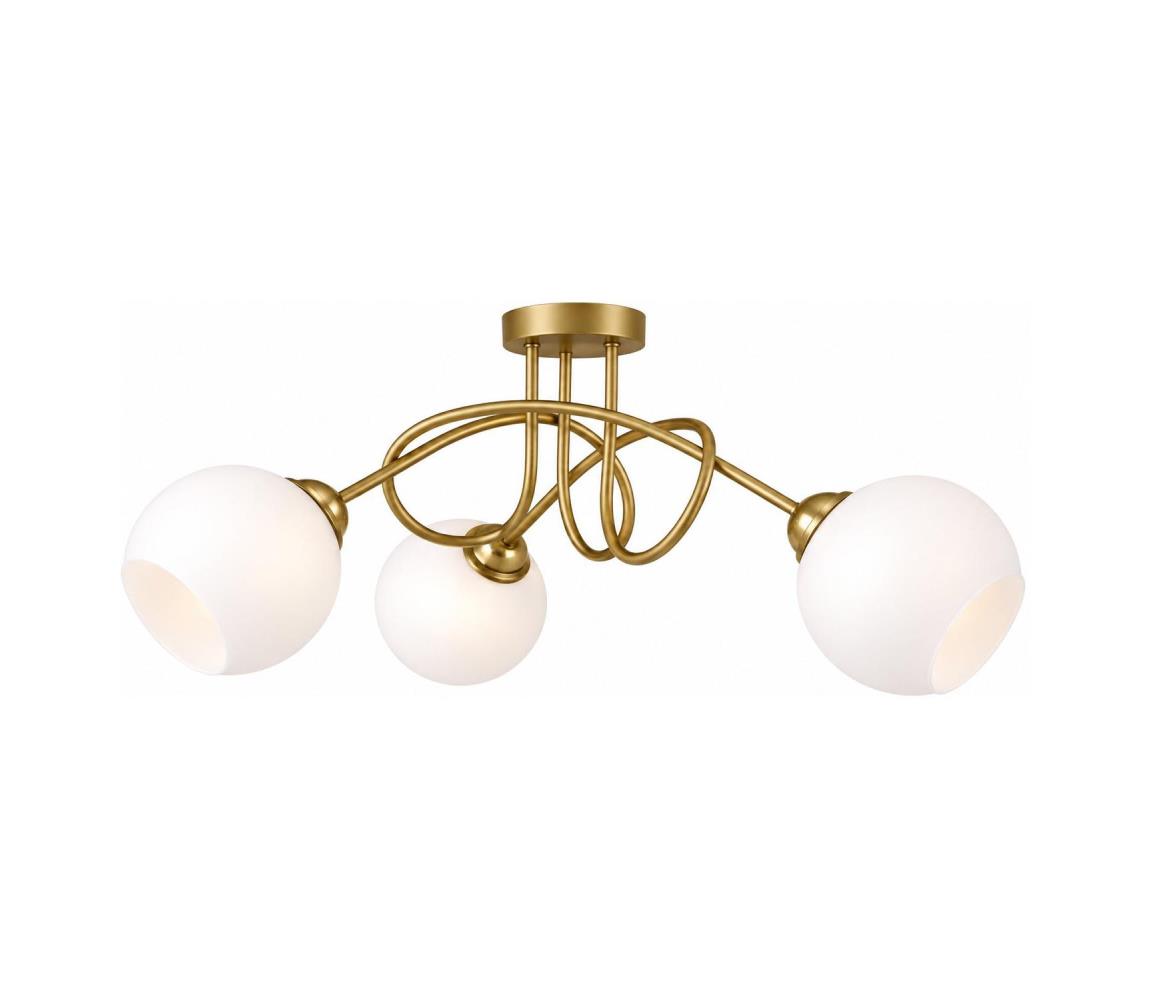 Keter Lighting Přísazený lustr BAROC 3xE14/40W/230V zlatá 3570