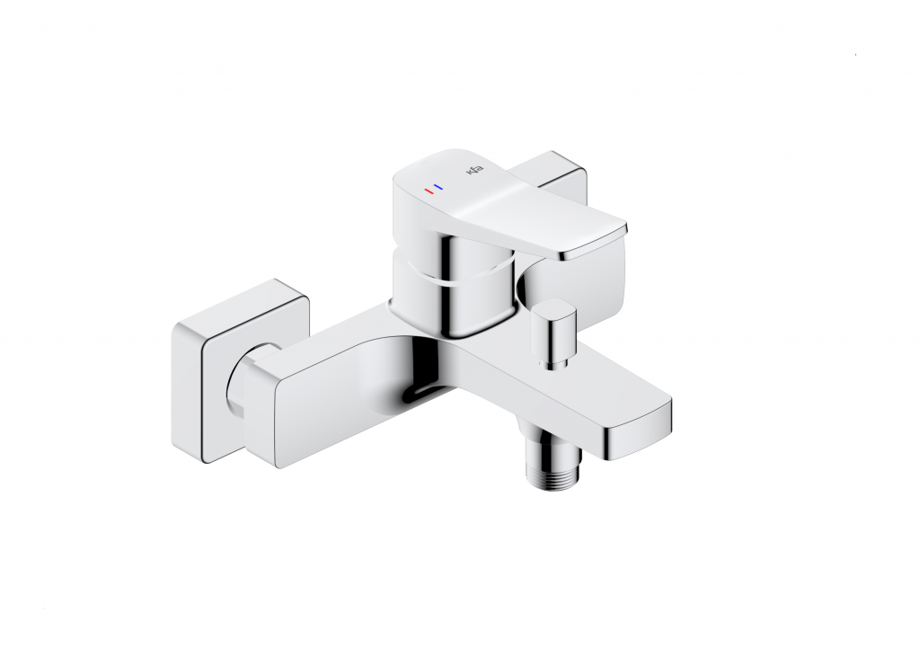 KFA Baterie Malaga, vanová, nástěnná, chrom 4524-010-00