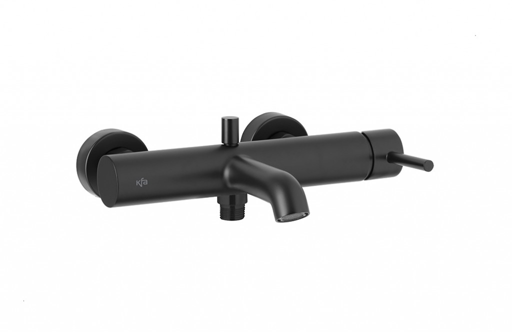 KFA Baterie MOZA vanová nástěnná, černá 5034-020-81
