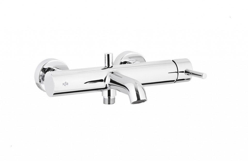 KFA Baterie MOZA vanová nástěnná, chrom 5034-020-00