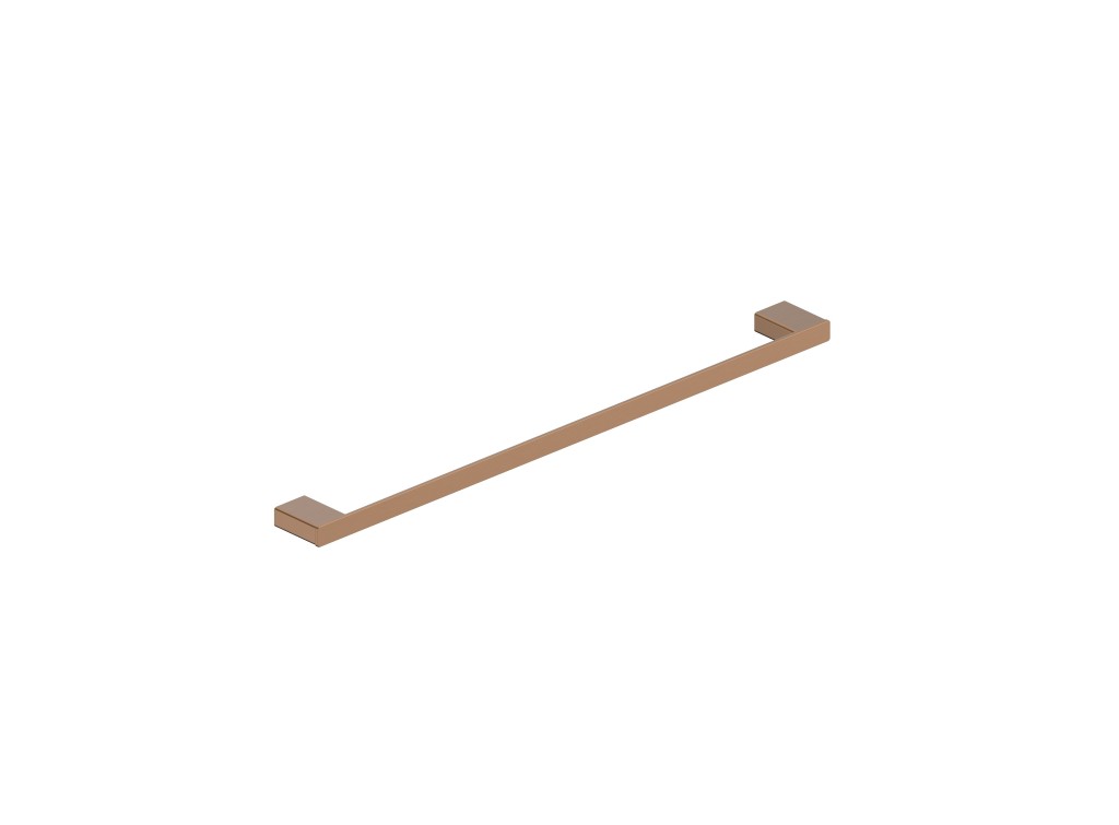 KFA Držák na ručníky, nástěnný, 60 cm, PVD broušené růžové zlato 864-036-34
