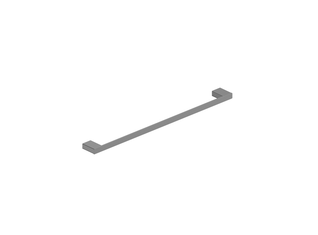 KFA Držák na ručníky, nástěnný, 60 cm, PVD gunmetal šedá 864-036-61