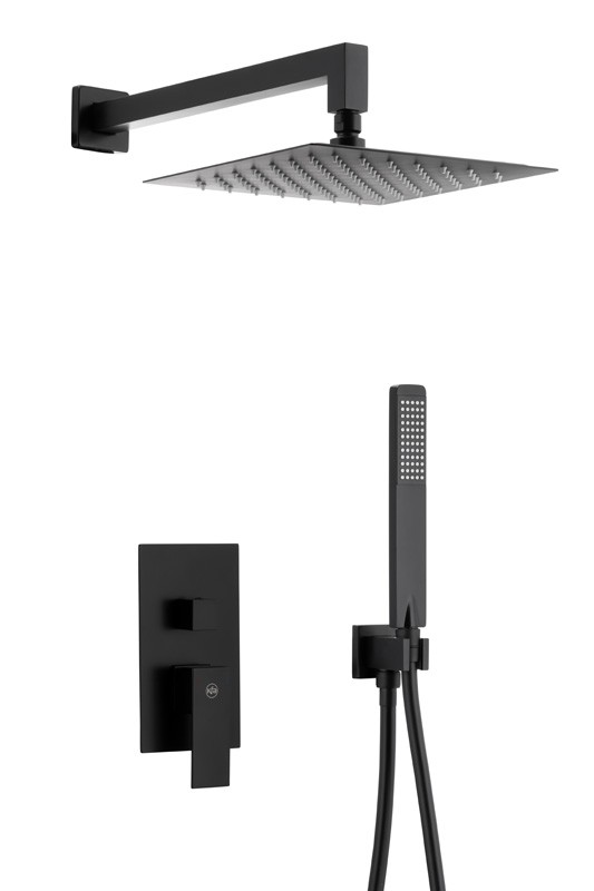 KFA LOGON podomítkový sprchový set, černá 5139-501-81