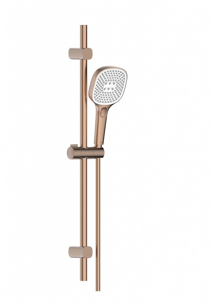 KFA Malaga posuvný sprchový set, kompletní, PVD brushed rose gold 841-352-34