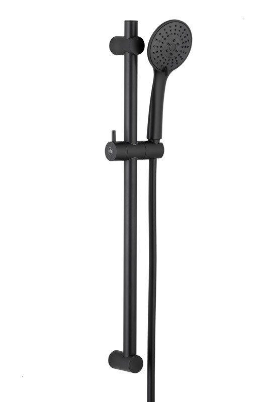 KFA MOZA sprchová souprava s posuvným držákem, černá 841-365-81