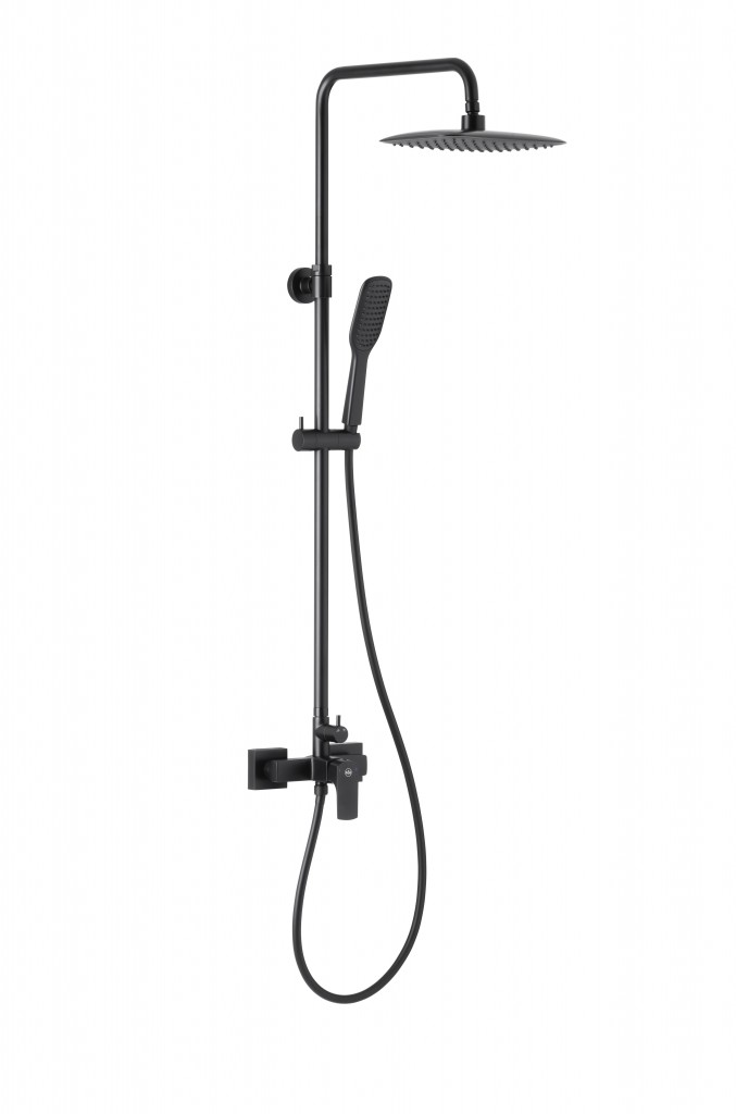 KFA Sprchová baterie MOKAIT se sprchovým sloupem černá 5536-910-81
