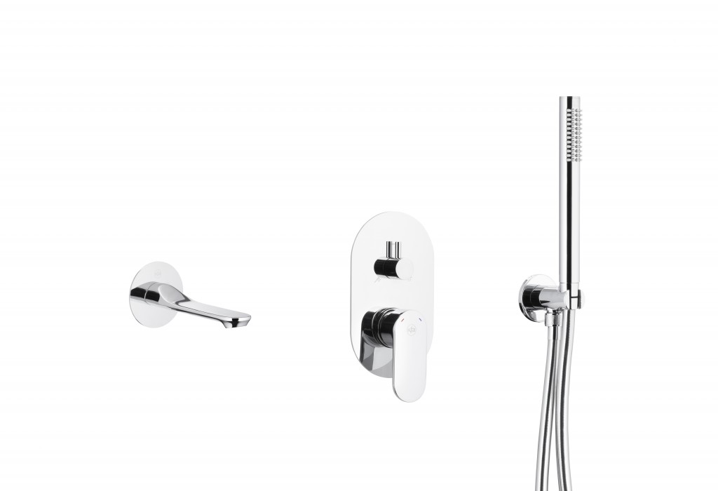 KFA Vanová podomítková baterie, chrom 4829-401-00