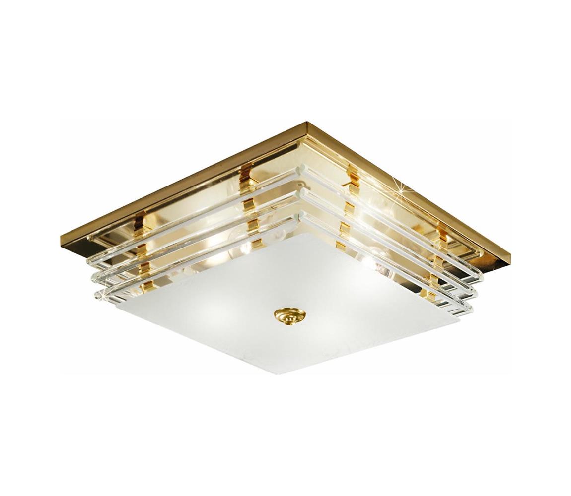 Kolarz 0342.14.3 - Stropní svítidlo ONTARIO 4xE27/60W/230V 24K zlato 0342.14.3