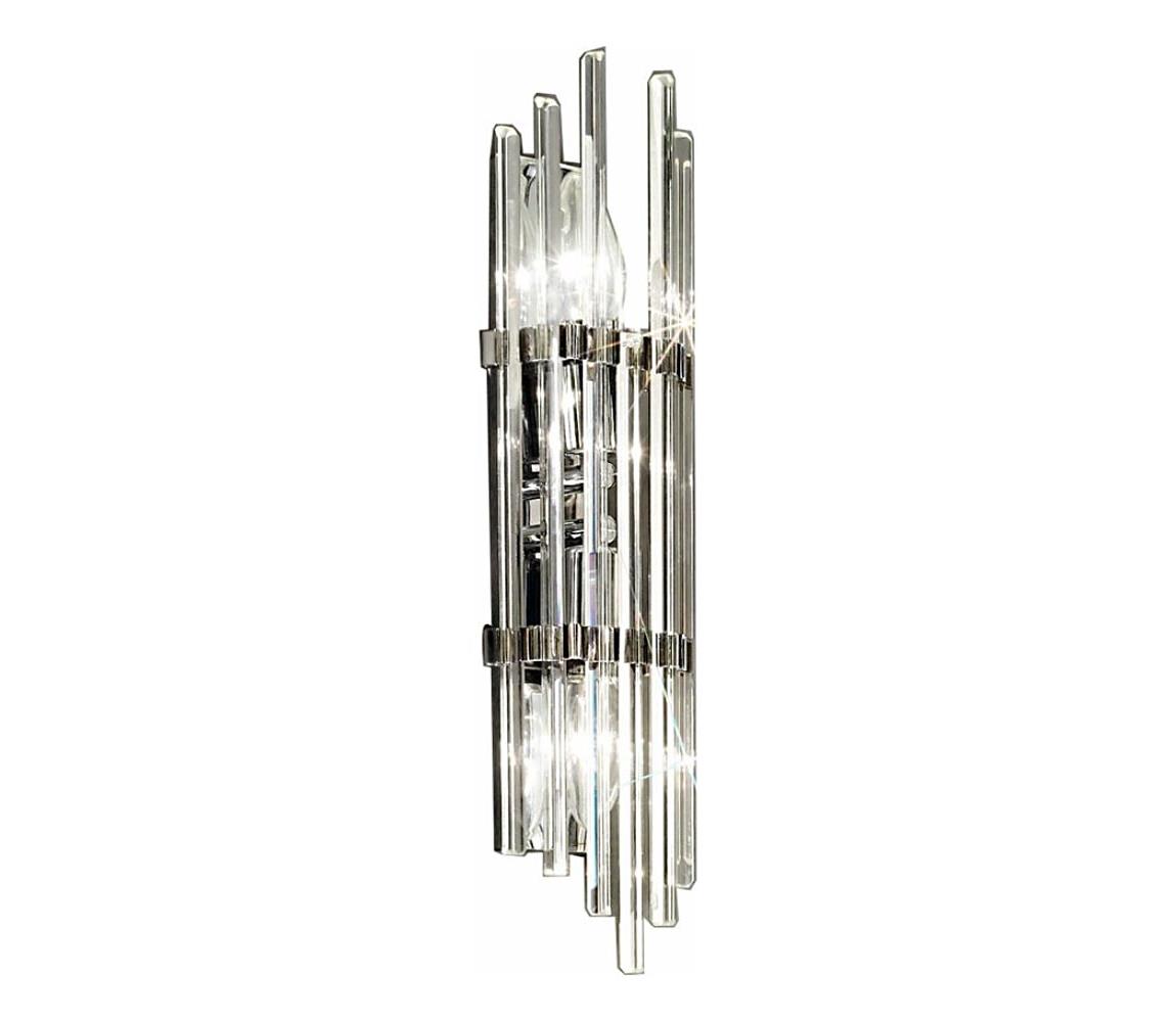 Kolarz 0342.62M.5 - Nástěnné svítidlo ONTARIO 2xE14/40W/230V 41 cm lesklý chrom 0342.62M.5