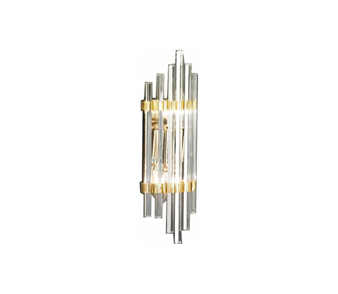 Kolarz 0342.62S.3 - Nástěnné svítidlo ONTARIO 2xE14/40W/230V 31 cm 24K zlato 0342.62S.3