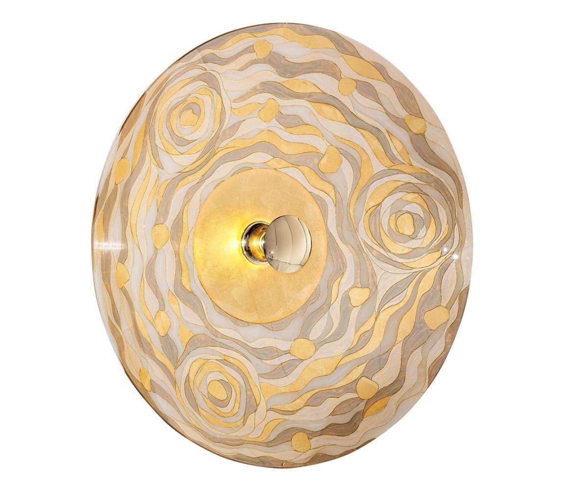 Kolarz 0415.61XL.3.Ch - Nástěnné svítidlo LUNA 1xE27/100W/230V 24K zlato 0415.61XL.3.Ch