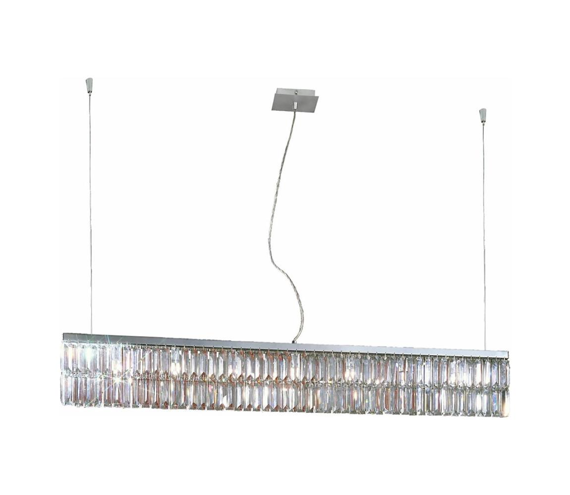 Kolarz 314.87.5 - Křišťálový lustr na lanku PRISMA 7xG9/25W/230V lesklý chrom 314.87.5