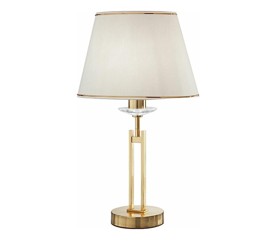 Kolarz 330.71.8C - Křišťálová stolní lampa IMPERIAL 1xE27/60W/230V zlatá/béžová 330.71.8C