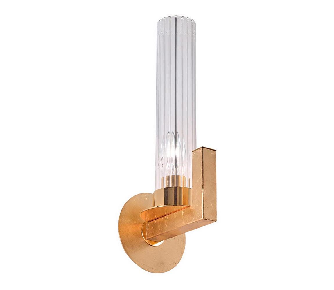 Kolarz 6009.60130 - Nástěnné svítidlo RAGGIO 1xE14/25W/230V 24K zlato 6009.60130