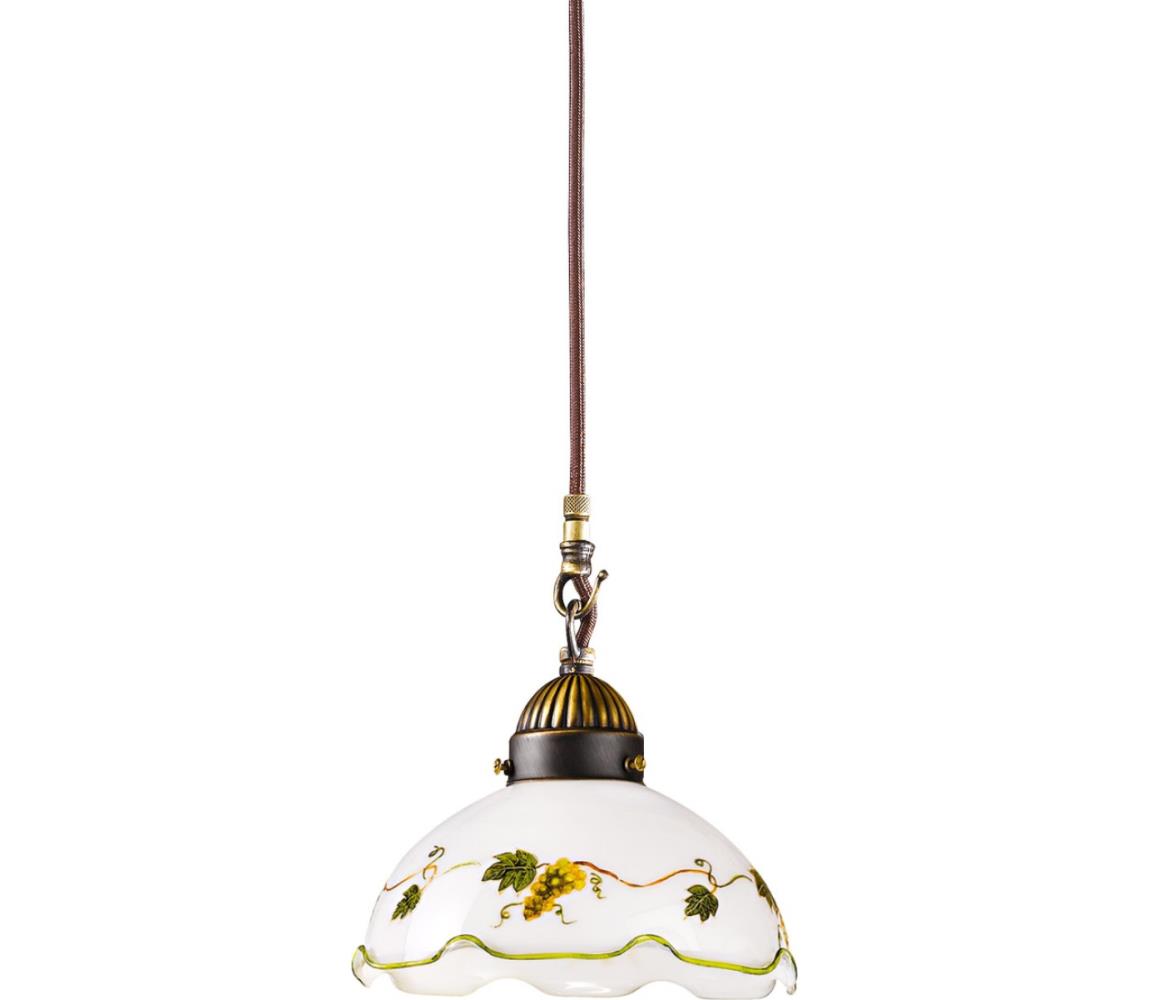 Kolarz 731.30.110 - Lustr na lanku NONNA 1xE27/75W/230V pr. 20 cm víno 731.30.110