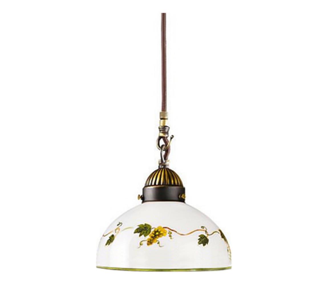 Kolarz 731.30.122 - Lustr na lanku NONNA 1xE27/75W/230V pr. 20 cm víno 731.30.122