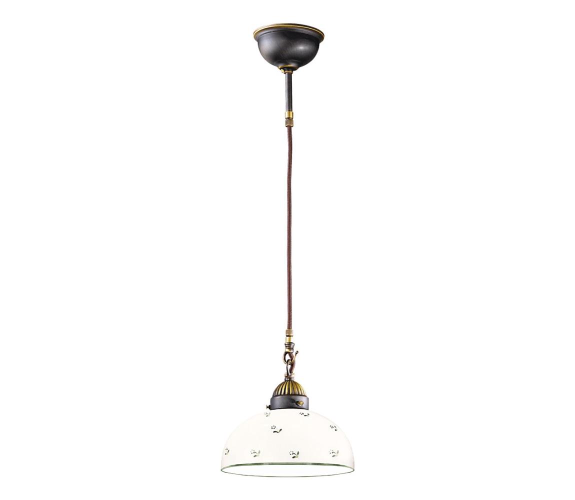 Kolarz 731.30.20 - Lustr na lanku NONNA 1xE27/75W/230V pr. 20 cm zelená 731.30.20