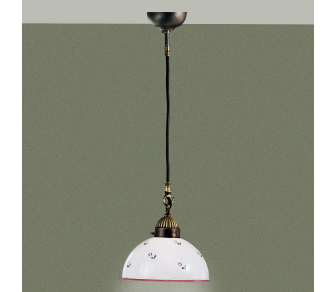 Kolarz 731.30.69 - Lustr na lanku NONNA 1xE27/75W/230V pr. 20 cm červená 731.30.69