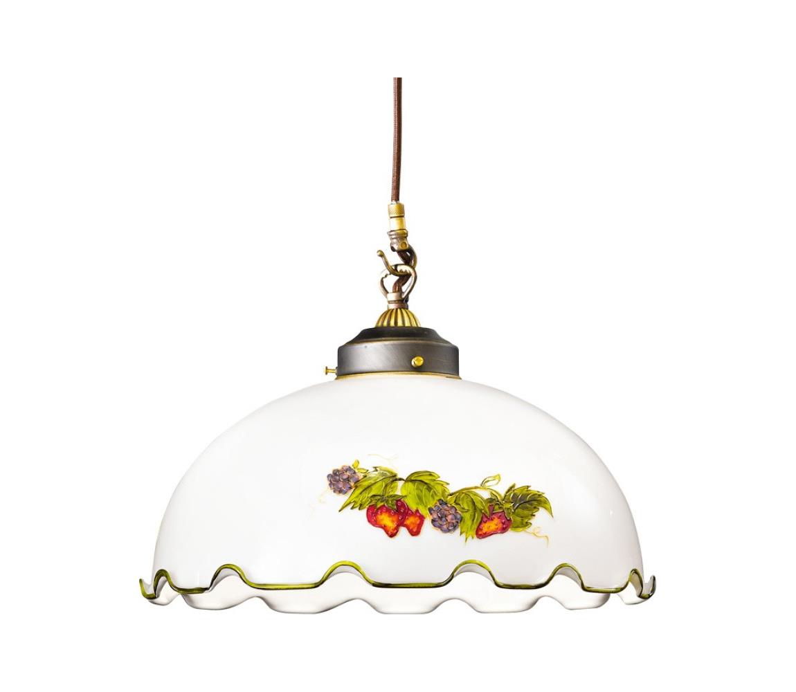 Kolarz 731.32.115 - Lustr na lanku NONNA 1xE27/75W/230V pr. 36 cm víno/jahody 731.32.115