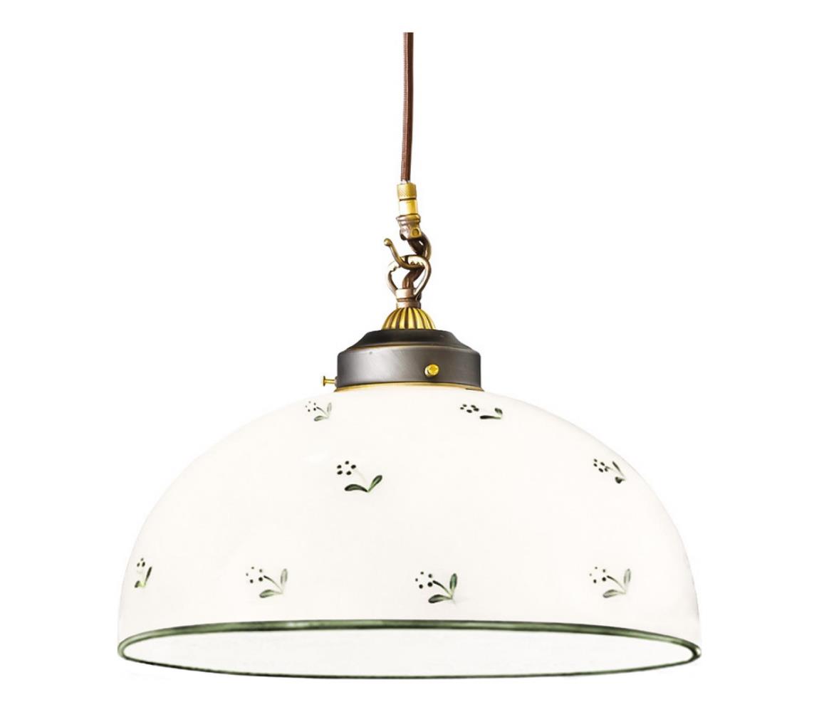 Kolarz 731.32.28 - Lustr na lanku NONNA 1xE27/75W/230V pr. 36 cm zelená 731.32.28