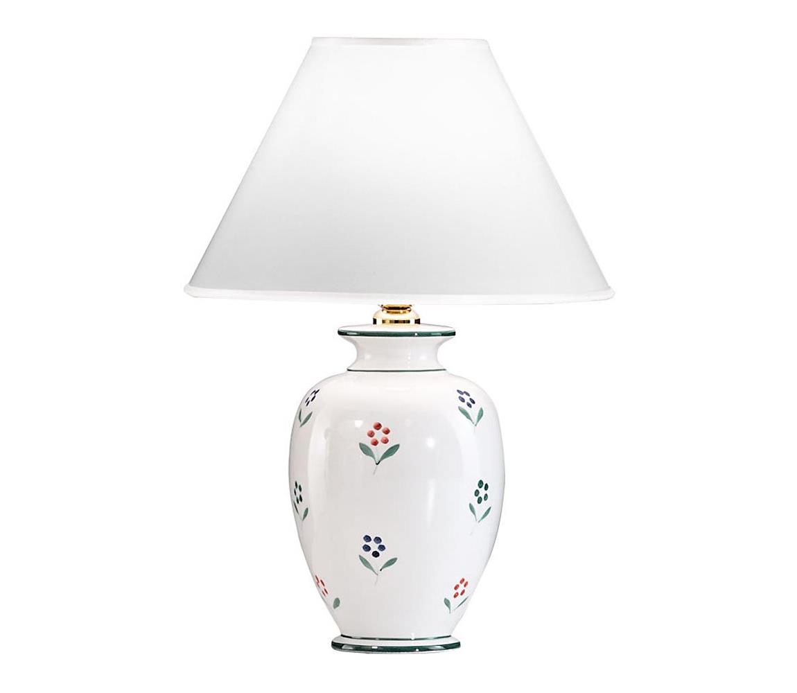 Kolarz 731.70K - Stolní lampa NONNA 1xE27/100W/230V bílá 731.70K