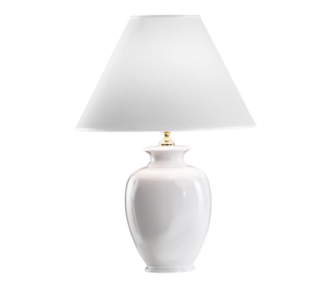 Kolarz 731.70W - Stolní lampa NONNA 1xE27/100W/230V bílá 731.70W