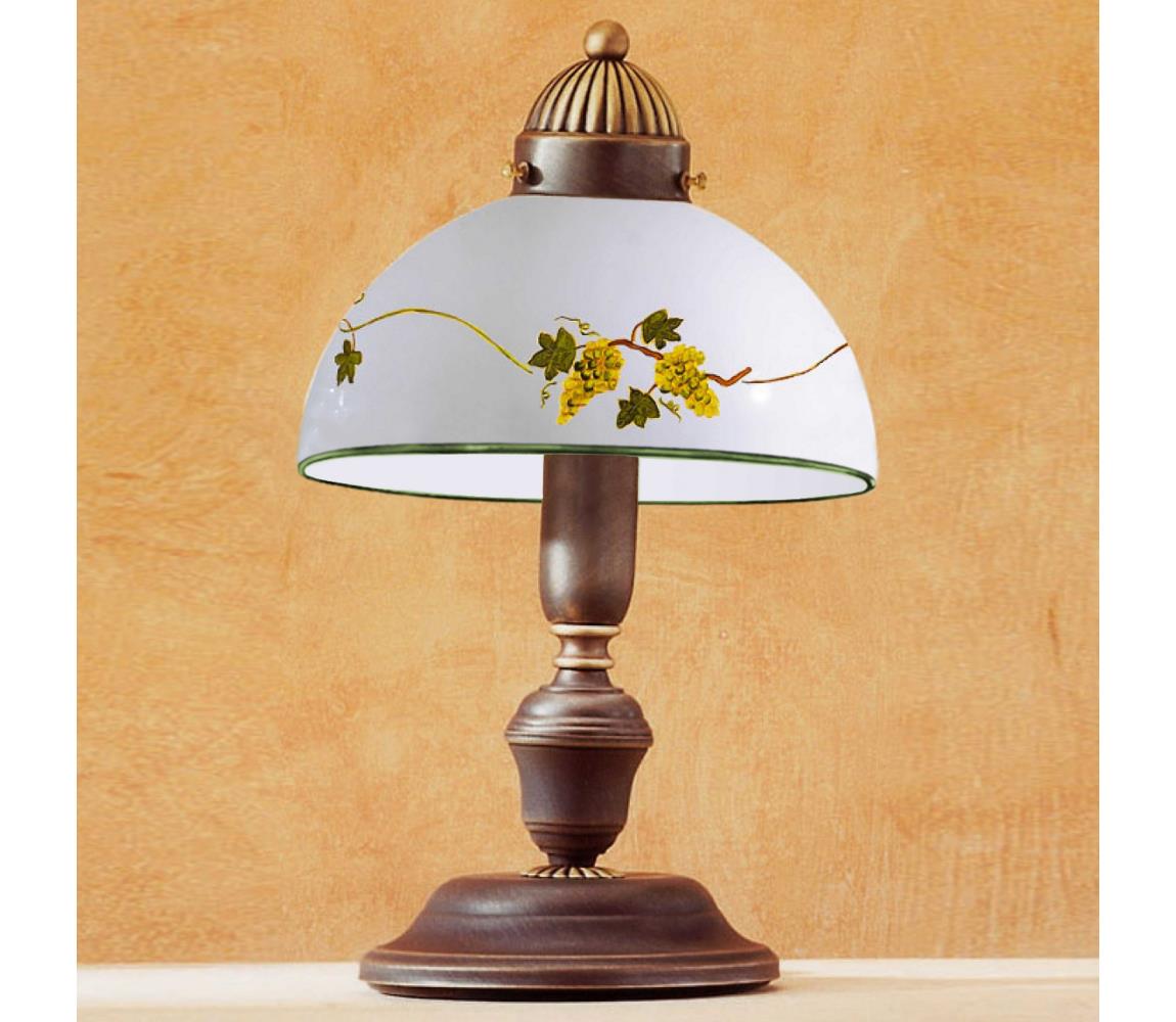 Kolarz 731.73.122 - Stolní lampa NONNA 1xE27/75W/230V víno 731.73.122