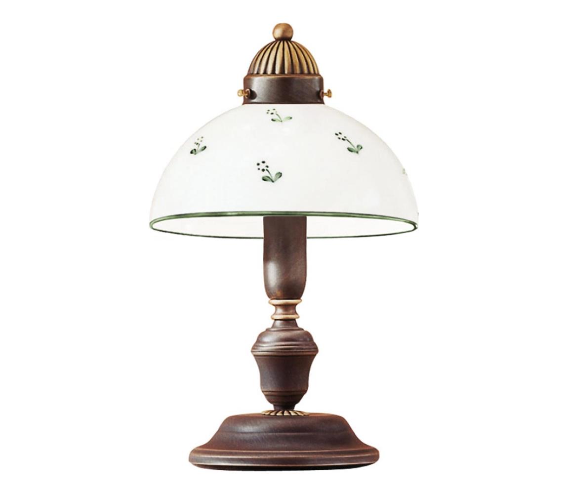 Kolarz 731.73.20 - Stolní lampa NONNA 1xE27/75W/230V zelená 731.73.20