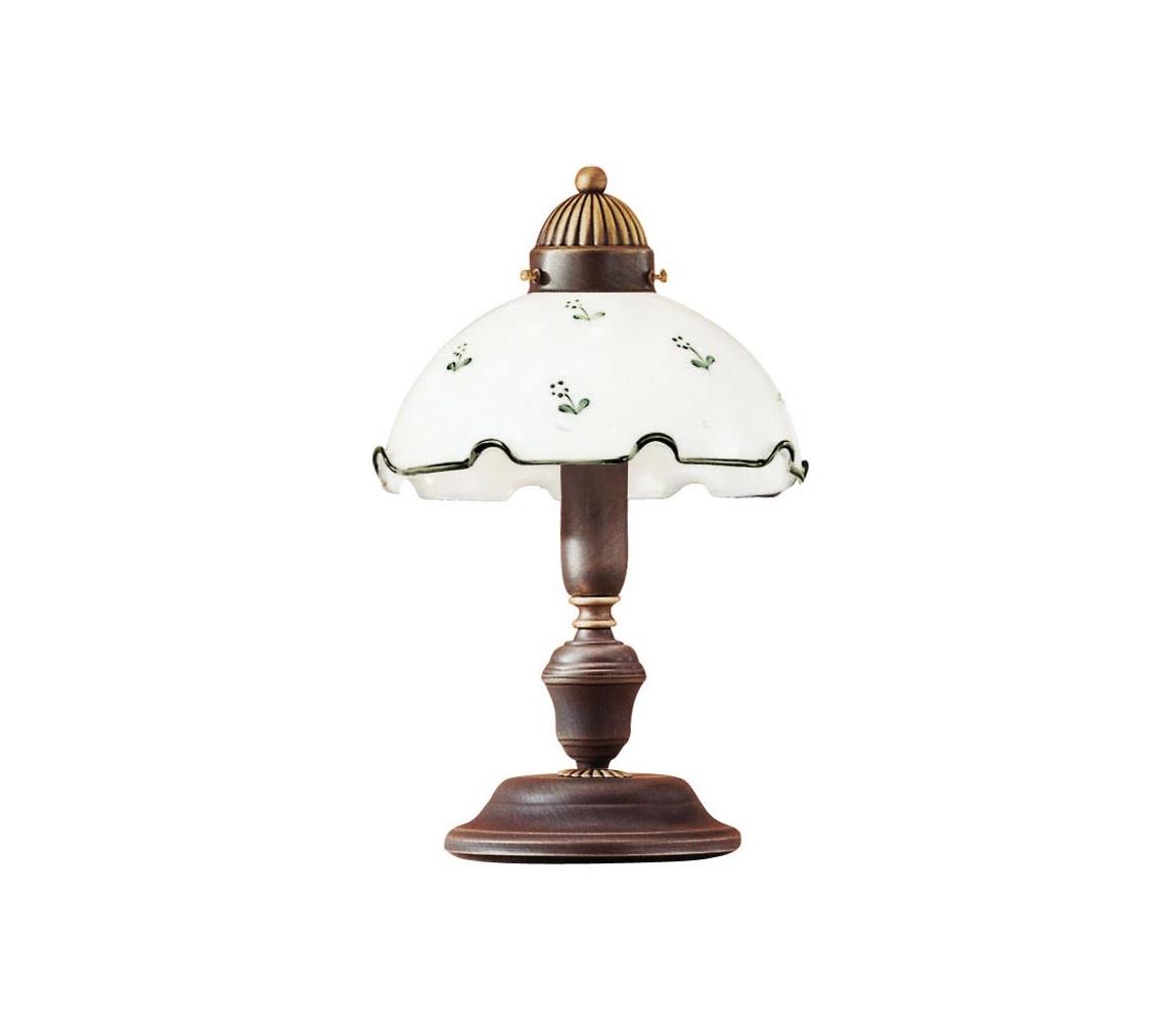 Kolarz 731.73.21 - Stolní lampa NONNA 1xE27/75W/230V zelená 731.73.21