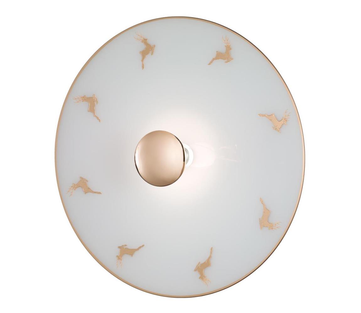 Kolarz A1353.61.XL.3.Au.100 - Nástěnné svítidlo NONNA 1xE27/100W/230V jeleni 24K A1353.61.XL.3.Au.100