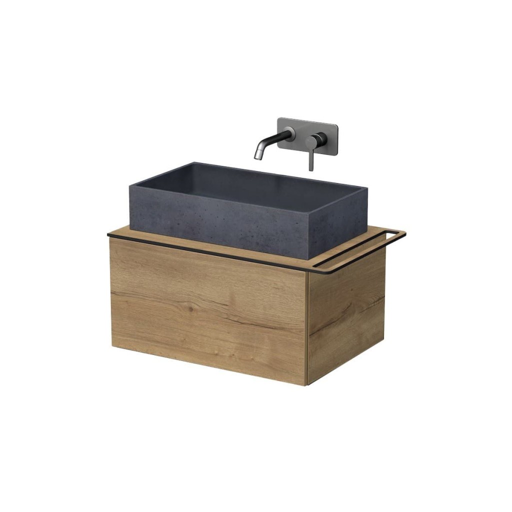 Koupelnová skříňka Naturel Oxo 70x36x50 cm dub halifax mat OXO701ZDP OXO701ZDP