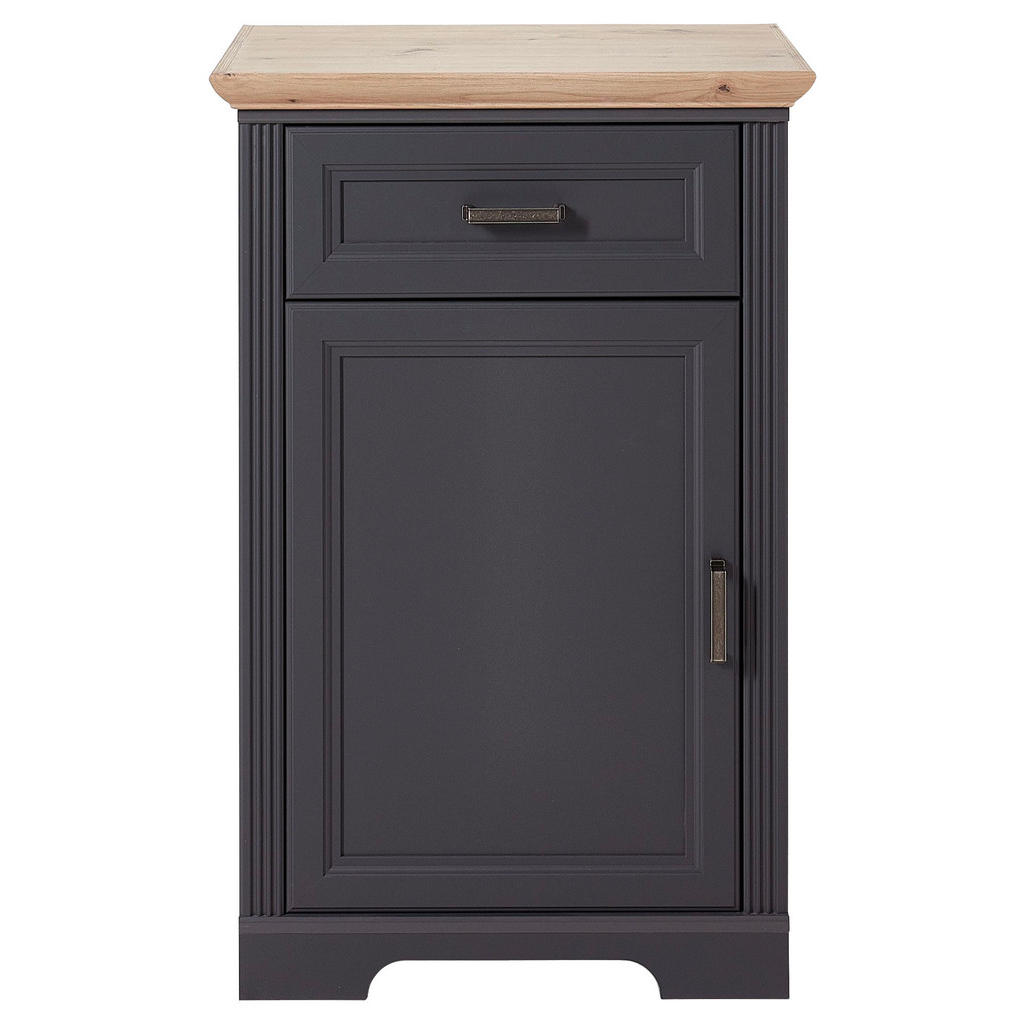 Landscape BOTNÍK, barvy grafitu, barvy dubu, 65/102/41 cm