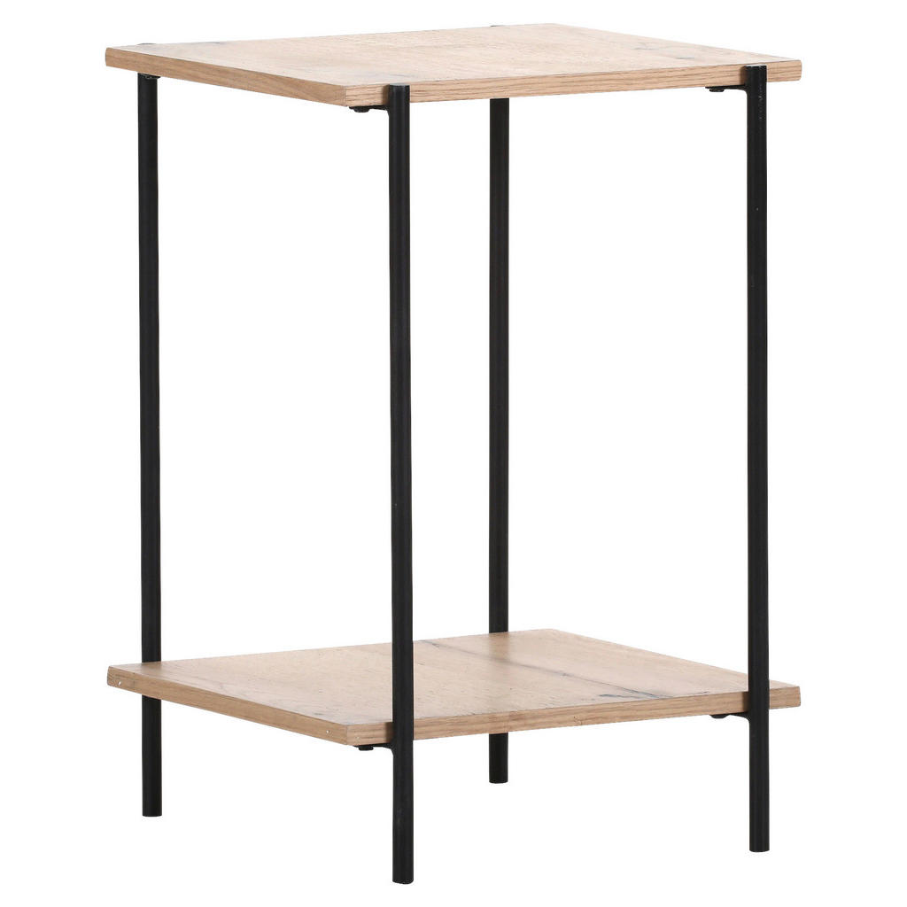 Landscape ODKLÁDACÍ STOLEK, dub, černá, barvy dubu