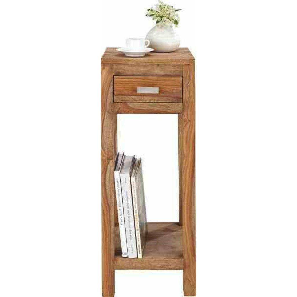 Landscape ODKLÁDACÍ STOLEK, sheesham, přírodní barvy