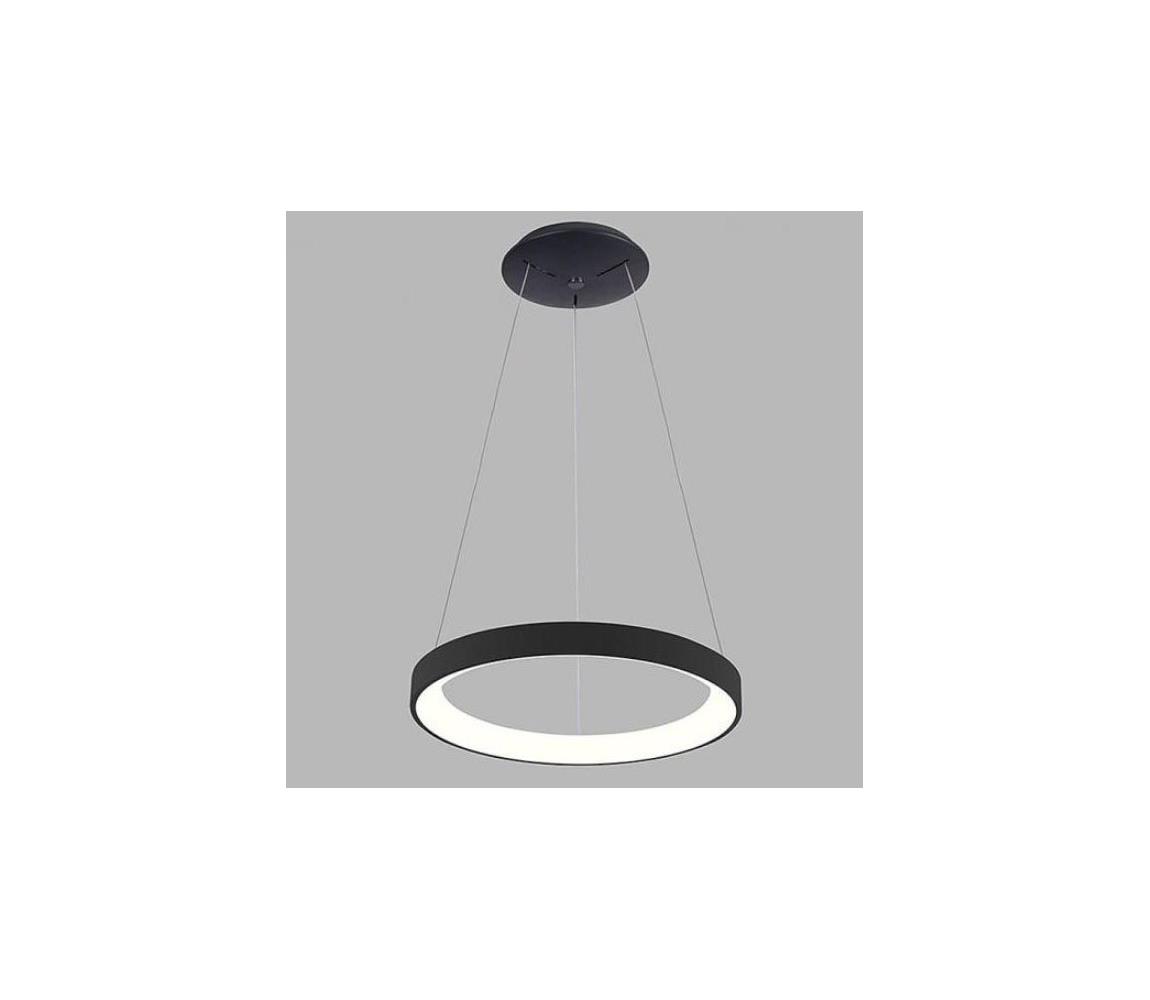 LED2 - LED Lustr na lanku BELLA SLIM LED/38W/230V 3000/4000K černá LED2 3271853