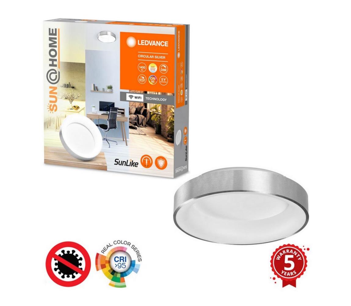 Ledvance-LED Stmívatelné stropní svítidlo SUN@HOME CIRCULAR LED/18,5W/230V Wi-Fi 4058075762787