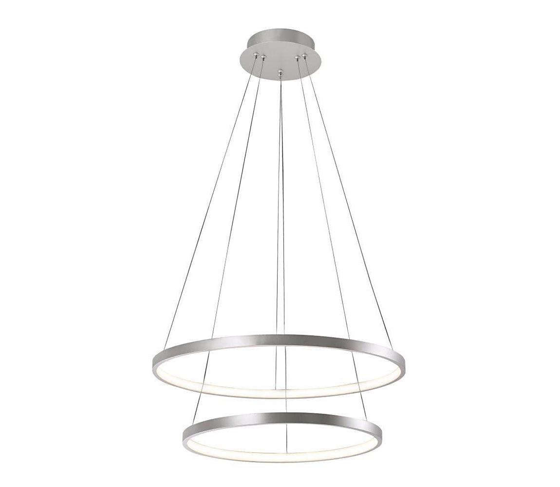 Leuchten Direkt 11525-21 - LED Lustr na lanku CIRCLE LED/15W/230V + LED/25W 11525-21