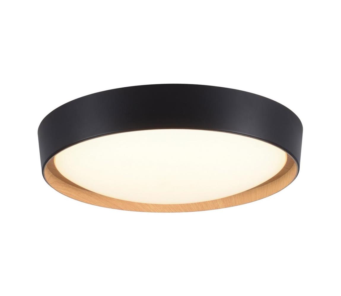Leuchten Direkt 1434718-LED Stmívatelné stropní svítidlo EMILIA 28,8W/230V černá 14347-18