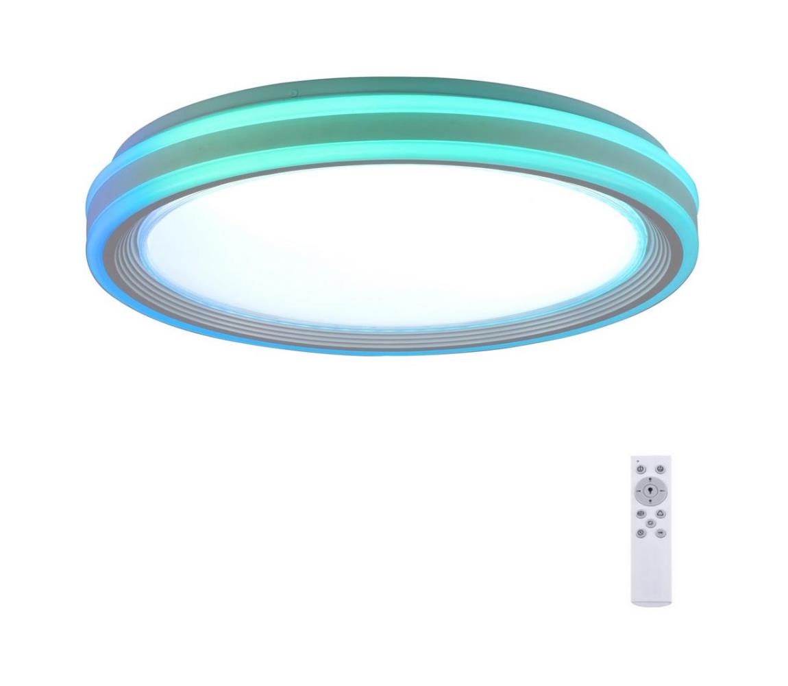 Leuchten Direkt 15154-16-LED RGB Stmívatelné stropní svítidlo EDGING 39W/230V+DO 15154-16
