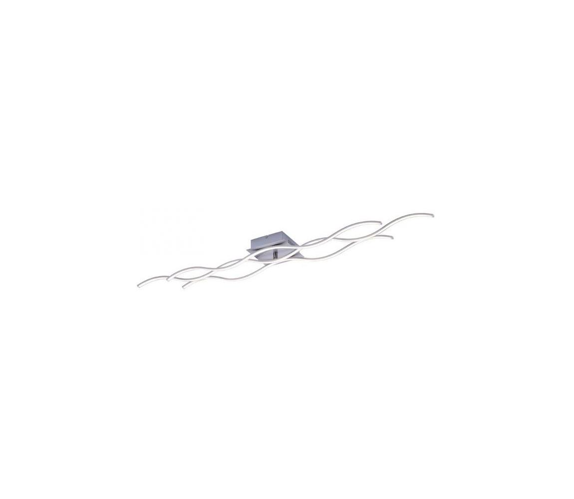 Leuchten Direkt 15167-55-LED Přisazený lustr WAWE 2xLED/12,5W/230V+LED/17W 15167-55