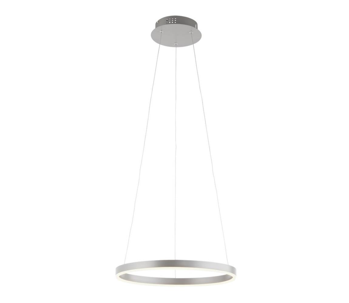 Leuchten Direkt 15393-95-LED Stmívatelný lustr na lanku RITUS LED/20W/230V chrom 15393-95